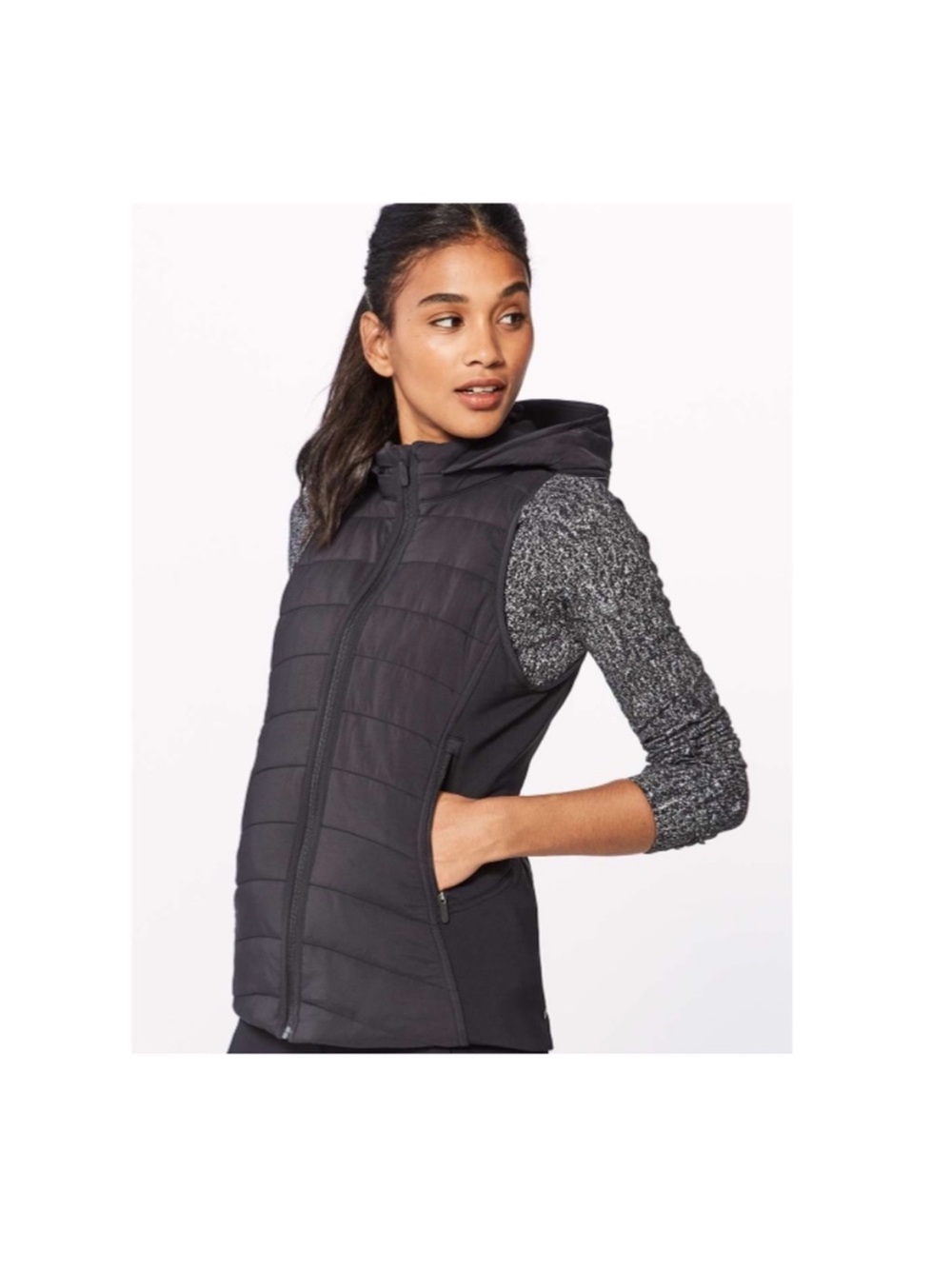 Lululemon extra mile winter vest black 6
